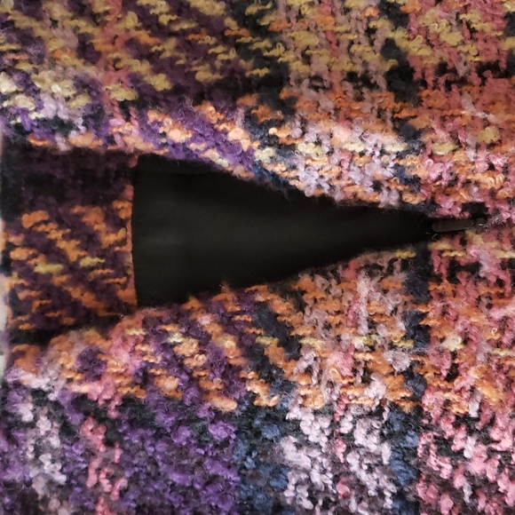 NWOT VIRTUE BRAND PLAID WOOL SKIRT IN SIZE S - Picture 4 of 5